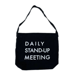 Canvas Crossbody Shoulder Bag Harajuku Style Letter Printing