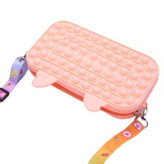 Women's Antlers Silicone Shoulder Bag Square CU56