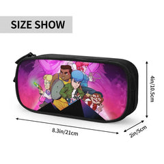 Crossing Souls Pen Box Student School Anime Zipper Pen Bag Child Stationery Bag