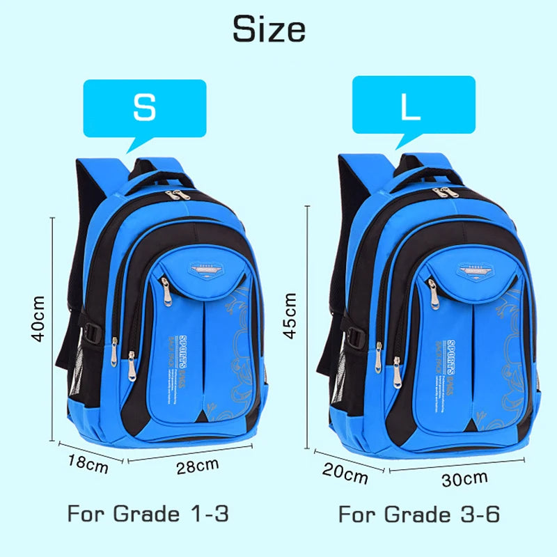 Crossten Top Waterproof Children's Backpack Boys Girls Primary Schoolbag