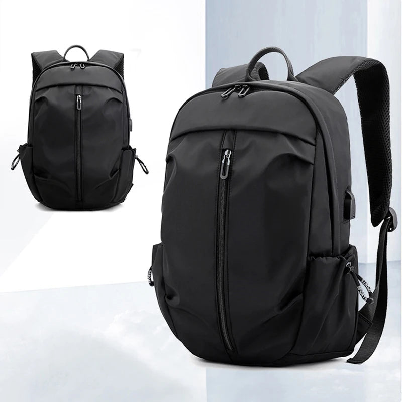 Crossten USB Charging Backpack Waterproof Travel Bag Light Fitness Anti Theft