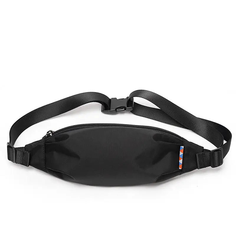Crossten Men Waist Bag Fanny Pack Lightweight Oxford Small Hip Chest