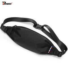 Crossten Men Waist Bag Fanny Pack Lightweight Oxford Small Hip Chest