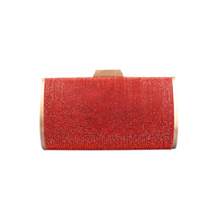Crystal Diamond Evening Clutch Bag Round Small Purse Handbag Chain Shoulder