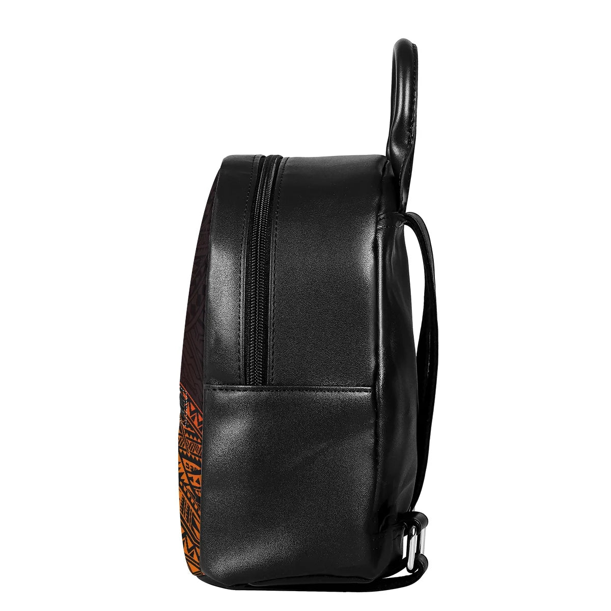 Hawaiian Flower Frangipani Mini Backpack Polynesian Tribal Print