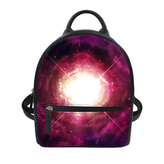 Cumagical Arrival Small Shoulder Bag Galaxy Women Pu Leather Backpack