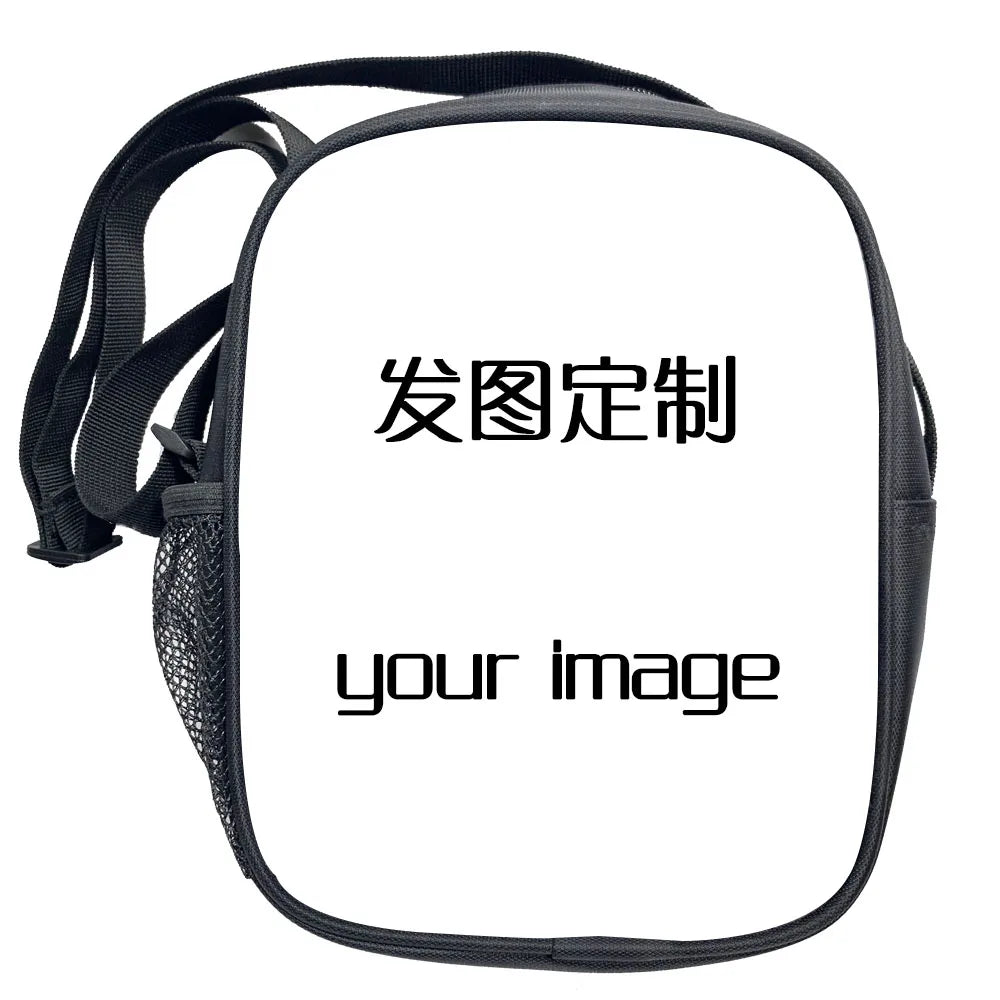 Cat Witch Anime Messenger Bag for Girls Boys Kids