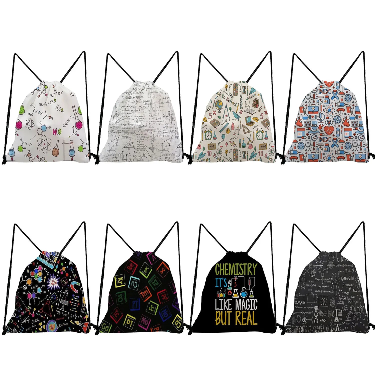 Periodic Table Elements Backpack for Student Learning Gift