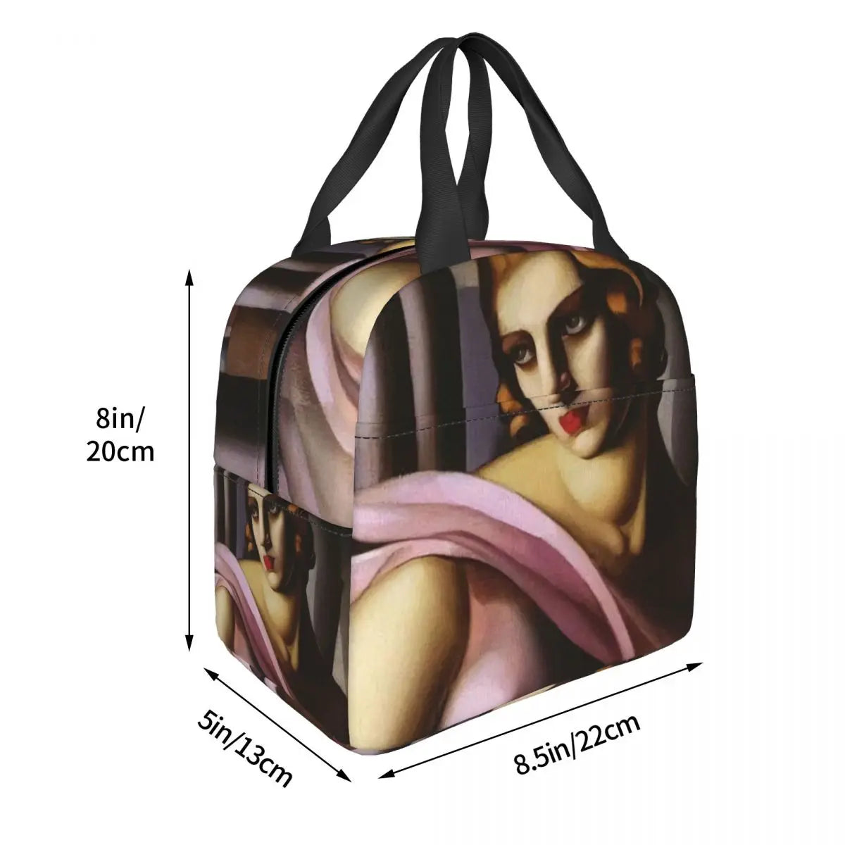 De Lempicka Women Art Lunch Bag Insulated Lunch Box