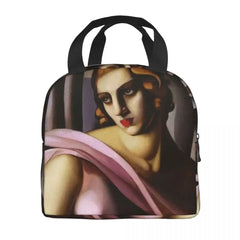 De Lempicka Women Art Lunch Bag Insulated Lunch Box
