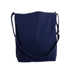 Custom Print Canvas Tote Crossbody Bag