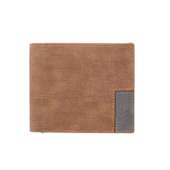Men's Slim Leather Wallet with RFID Blocking Technology
