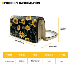 Women Messenger Bag Lady Chain Flap Crossbody Bolsos De Mujer PU Saddle Bag