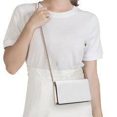 Women Messenger Bag Lady Chain Flap Crossbody Bolsos De Mujer PU Saddle Bag