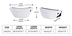 Custom Logo Waist Bag DIY Photo Belt Fanny Pack for Running