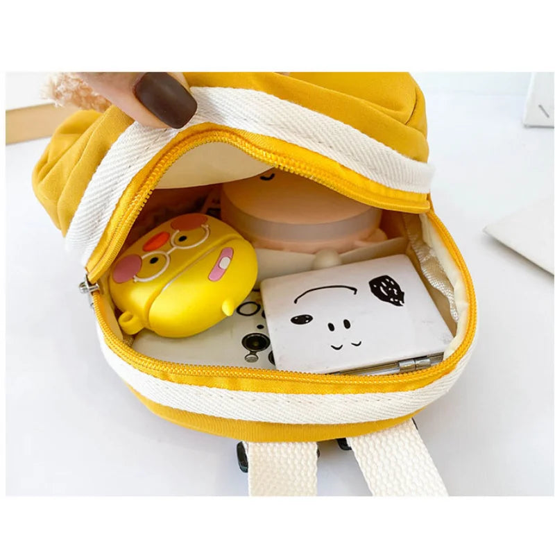 Personalised Kids Animal Backpack - Plush Cartoon Mini Daypack