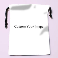 Shih Tzu Dog Painting Drawstring Bag Small Travel Women Cloth Christmas Gift Pou