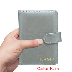 Personalized Passport Cover with Name for Men and Women