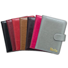 Personalized Passport Cover with Name for Men and Women