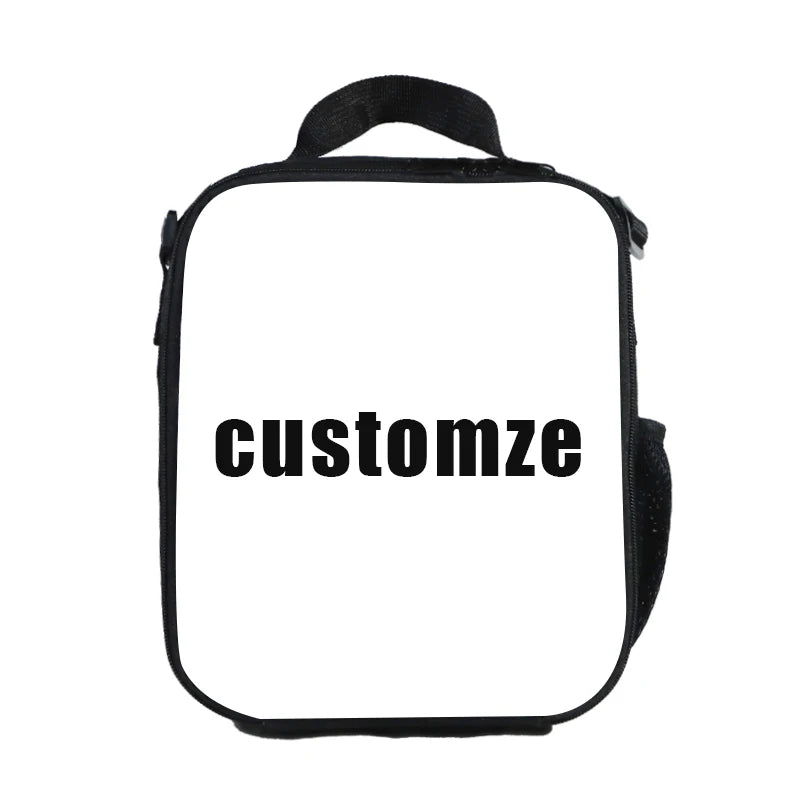 Personalized Name Image Lunch Box Insulated Food Bag