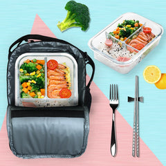 Owl Print Thermal Lunch Bag for Students