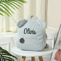 Personalized Bear Bag Kids Backpack Nursery Gift