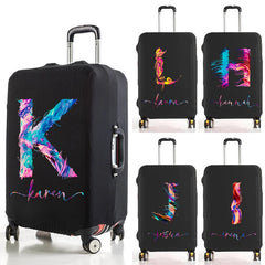 Colorful Letter Luggage Cover for 18-32 Travel Accessories