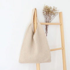 Knitted Woolen Shoulder Bag for Women