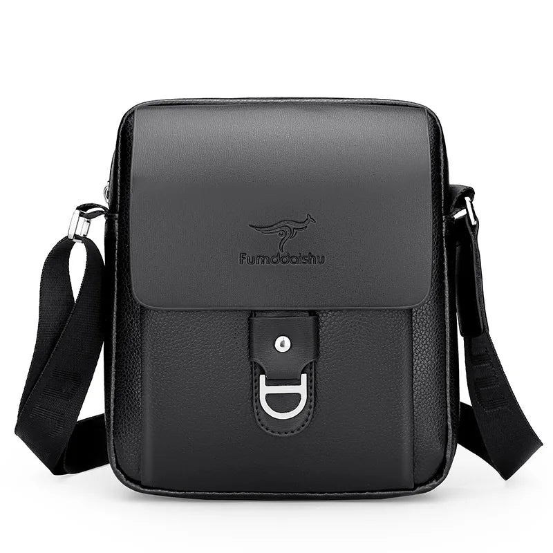 Men's Shoulder Bag Pu Bag Vertical Hanging Bag Casual Bag Messenger Bag