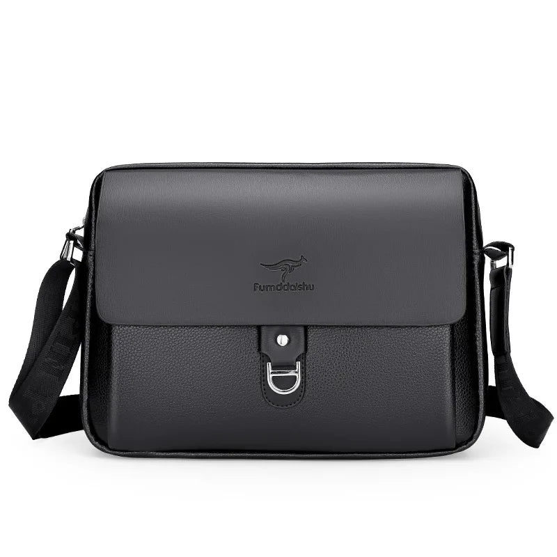 Men's Shoulder Bag Pu Bag Vertical Hanging Bag Casual Bag Messenger Bag