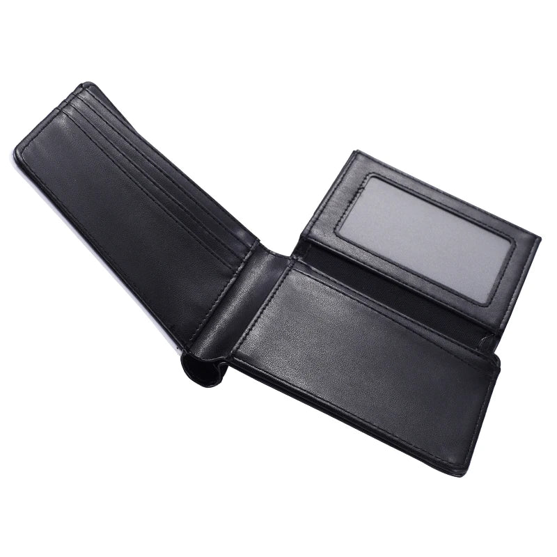 Men's Short Wallet Personalized Photo Wallet Holiday Gift