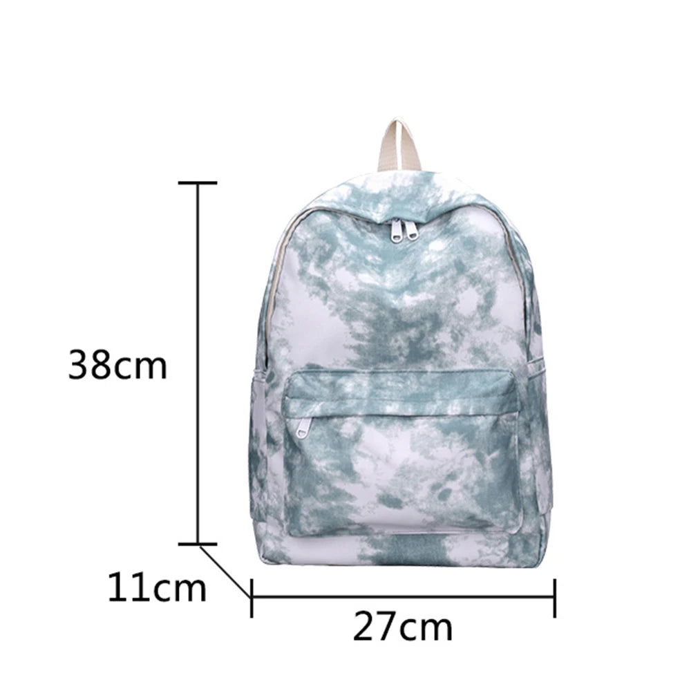 Personalized Name Embroidery School Bag Large Capacity Student Backpack