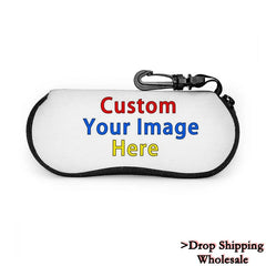 Hard Eyewear Protector Travel Pouch Zipper Box Glasses Case