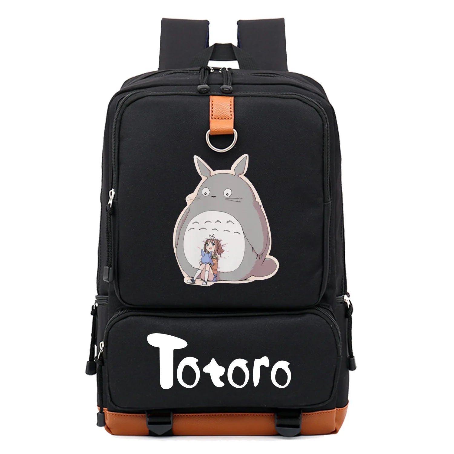 2D Cartoon Print Backpack for Boys