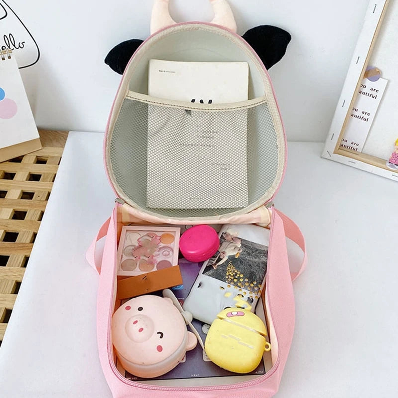 3D Animal Kids Backpack Adjustable Shoulder Strap School Bag Kindergarten