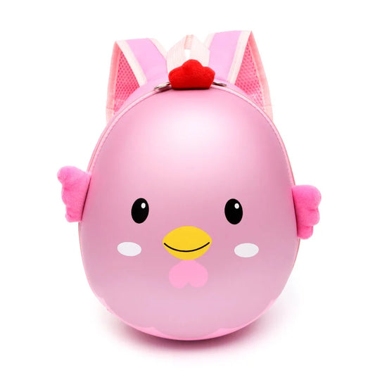 3D Chick Egg Shell Bag for Boys Girls Children's Backpack