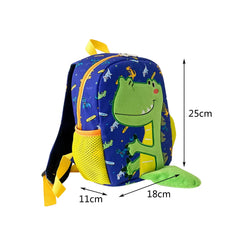 3D Dinosaur Pattern School Bags For Boys Girls