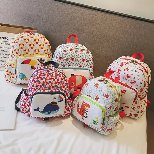 Animal Children Backpack Kindergarten School Bag Mochila Escolar Age 1-3 Toddler