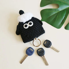 Animals Unisex Hand Knitting Key Wallets Pull Type Key Bag