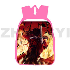 Hellsing 3D Japan Harajuku Backpacks for Women 12/16 Inch