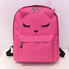 Small School Backpack Student Bookbag with Front Pocket Women Shoulder Bag