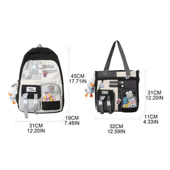 Middle School Student Backpack Outdoor Daypack Large Capacity
