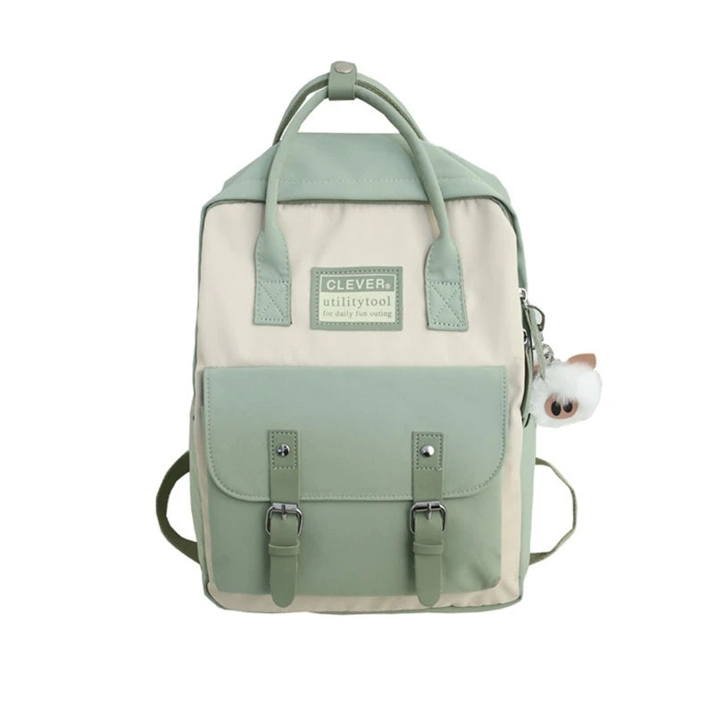Middle School Student Backpack for Girls Outdoor Daypack Large Capacity