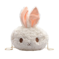Bunny Shoulder Bag for Women Large Capacity Totes Soft Shopp