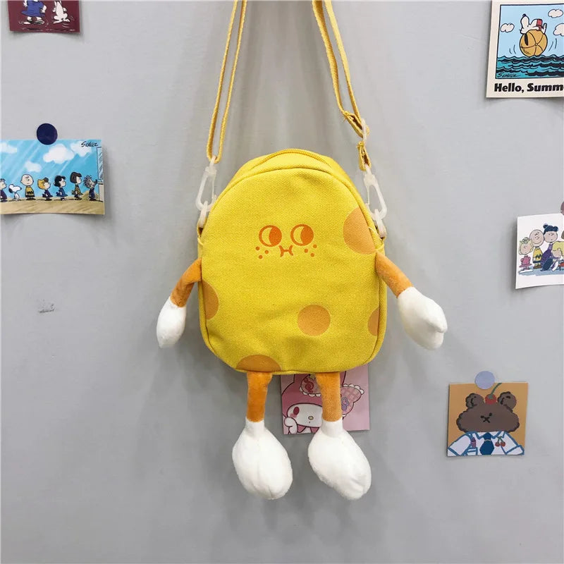 Japanese Cartoon Crossbody Bags for Girls Shoulder Messenger Bag