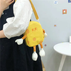 Japanese Cartoon Crossbody Bags for Girls Shoulder Messenger Bag