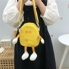 Japanese Cartoon Crossbody Bags for Girls Shoulder Messenger Bag