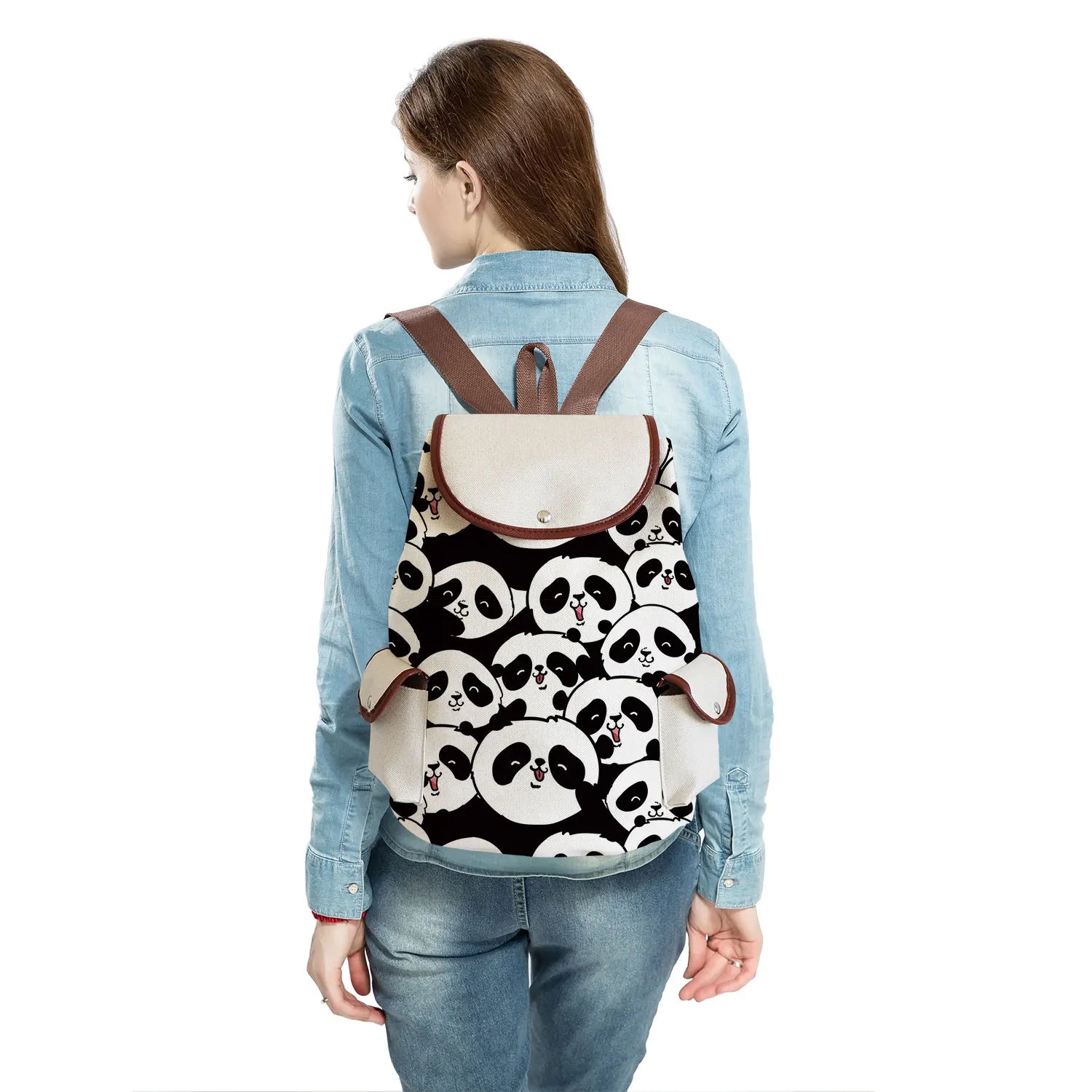 Cute Panda Backpack for Travel
