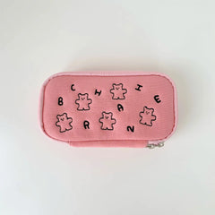 Bear Letters Print Tablet Case Sleeve for IPad 9.7 10.5 11inch