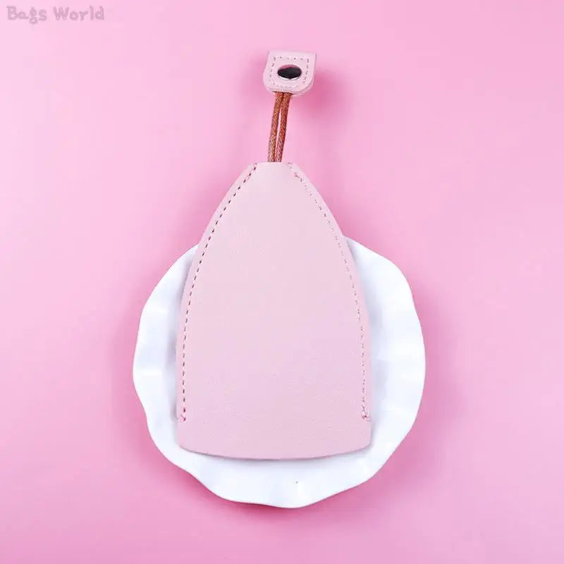 Cartoon Car Key Case Cover PU Leather Key Bag Keychain Cover